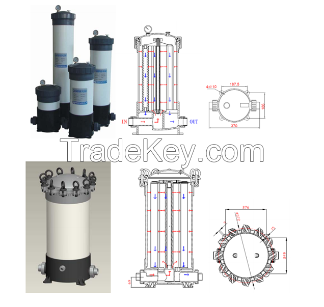 Water Filter (SS Cartridges Filter housing)