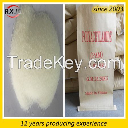 Polyacrylamide  PAM Anionic / Cationic / Non-ionic Manufacturer