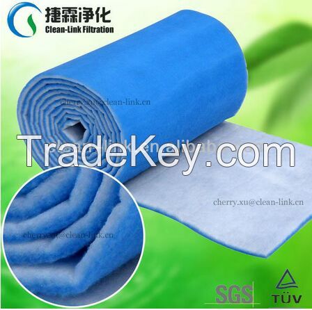 Polyester Paint Spray Booth Air Intake  Filter Media