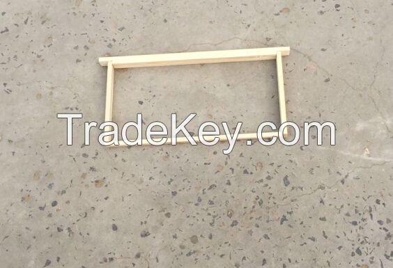 Fir wood Bar Frame for BeeKeeping,assembled wood beehive frame for beekeeping