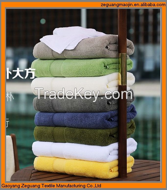 china supplier Cheap 100% cotton Jacquard bath towel