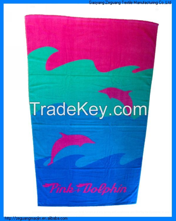 China supplier custom microfiber super absorbent beach towel