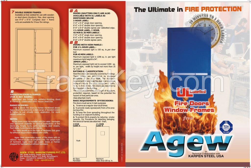 Fire Rated UL Listed Doors