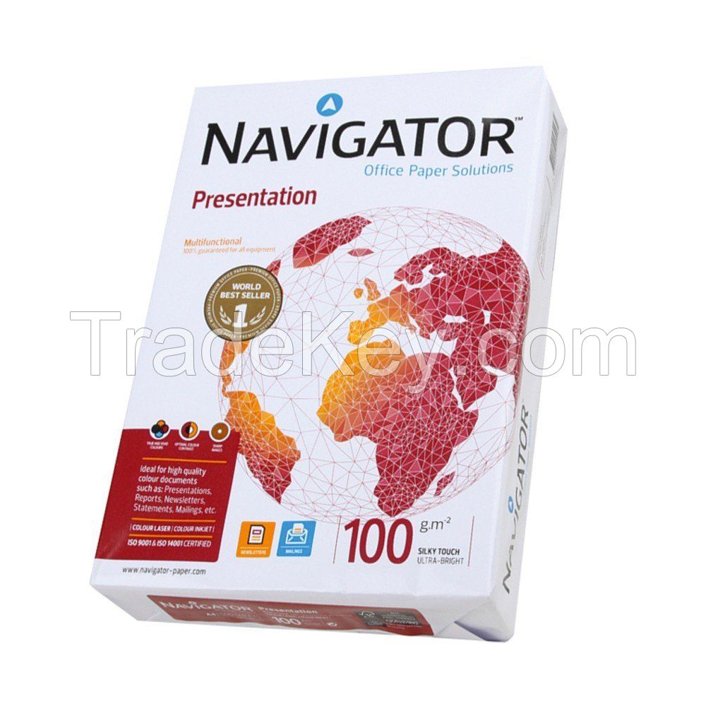 Navigator High Quality A4 Presentation Paper 100gsm White Ref NPR1000032 - 500 Sheets