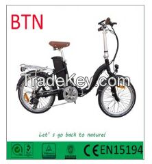 low frame folding electric bike