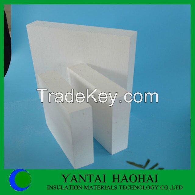 Yantai manufacturer 1000-1150 degree/20-100mmthickness calcium silicate board/sheets/slab/board/bricks/panel/special shape board