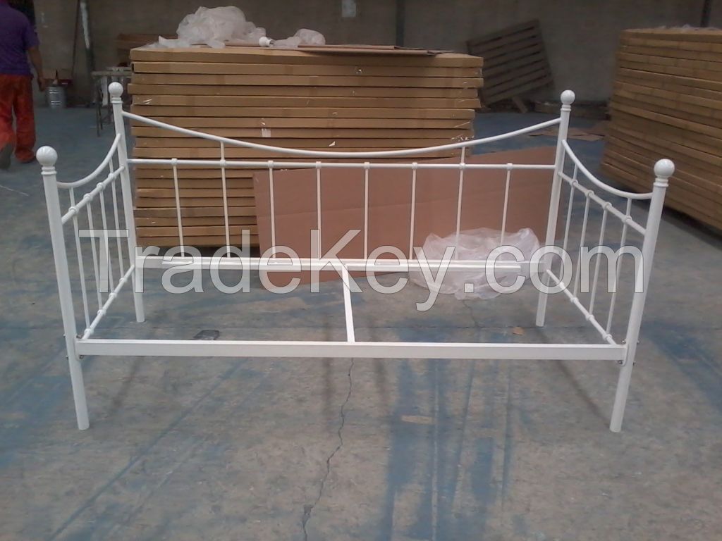 Metal single bed/ Europe metal bed/Fashion single bed