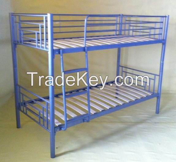 Metal bunk bed/ Bunk bed with wooden batten