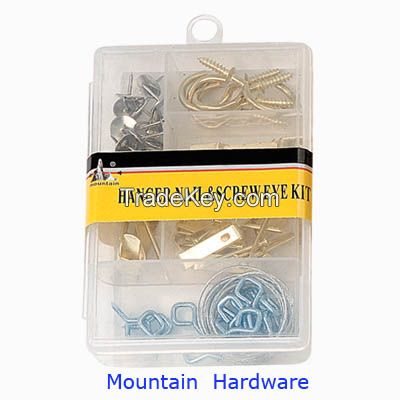 High Quality 70PCS Assorted Hanger & Hook Kit Made in China