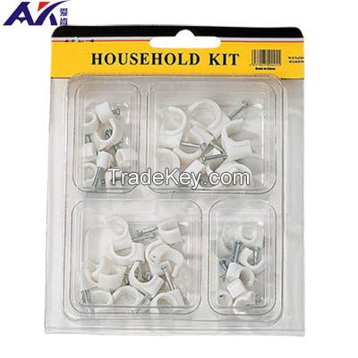 35PCS Plastic Cables Clip Kit Made in China
