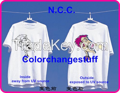 Photochromic T-shirt:Changes colors in the sun!(Colorchangestuff)