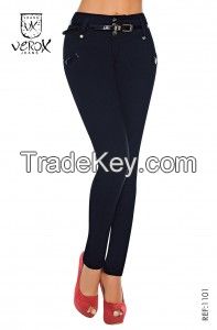 High Waist Slimming Shaping Butt Lift Jeans Fashion Embellished details