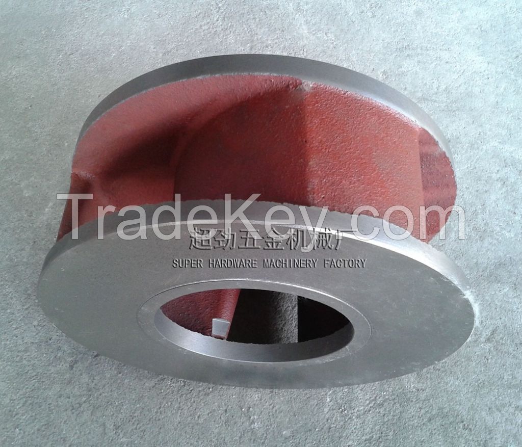 cast iron pump impeller