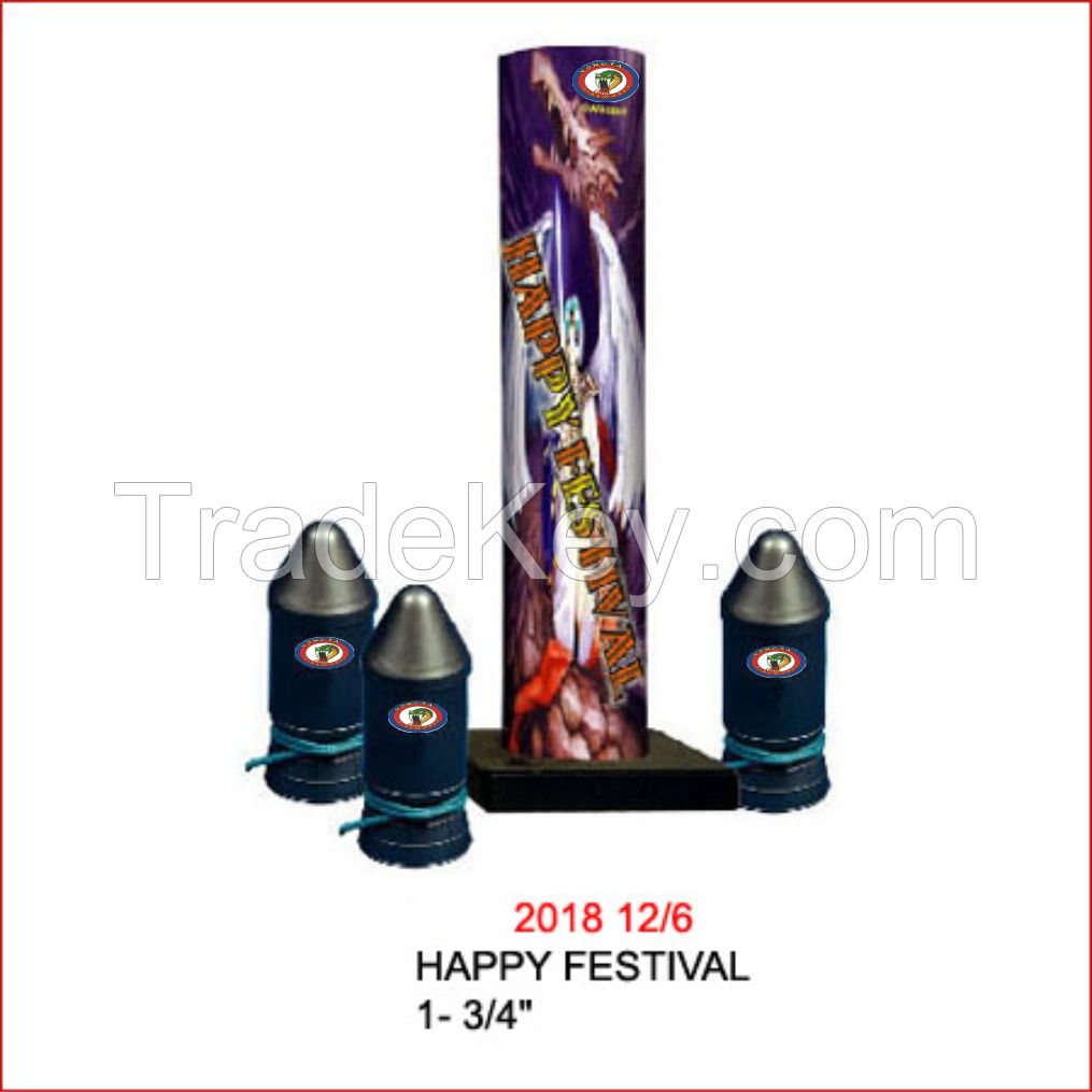 Artillery shells/Consumer fireworks/re-loadable shells