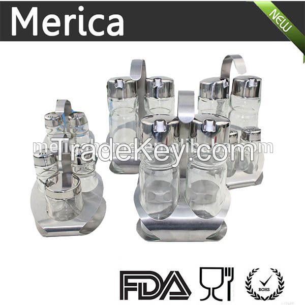 glass cruet set, kitchenware set, shaker set