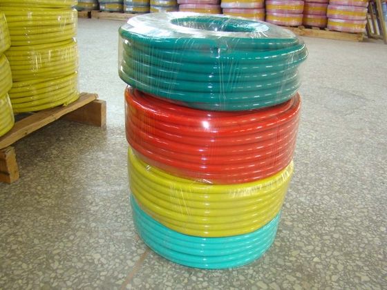 PVC flexible fiber braided reinforced water supply & garden hose