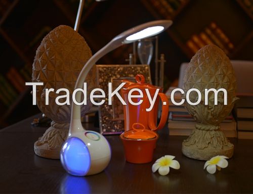 Flexible 5-level dimmer touch color changeable table lights, CE approved LED table lamps