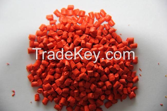 Reduce cost but improve quality for plastic product Color Masterbatch LC-Orange