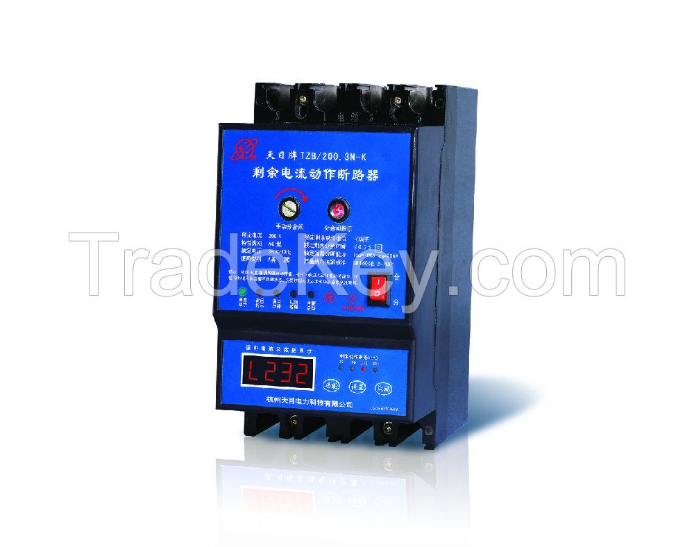 TZB/250(200).3N.K residual current operated protective device