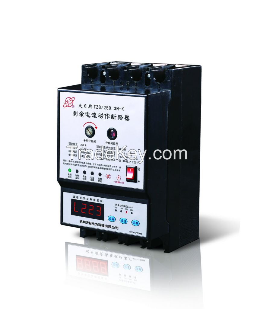 TZB/250.3N-K Residual current operated protective device