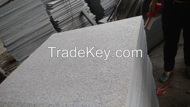 G654 pangdang dark granite flamed tile/slab