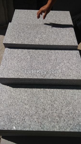 G603 gray granite flamed tile/slab