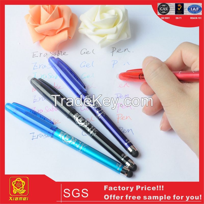 2015 Elegant Promotional Gift Screen- Touch Erasable Gel Pen (X-8809)