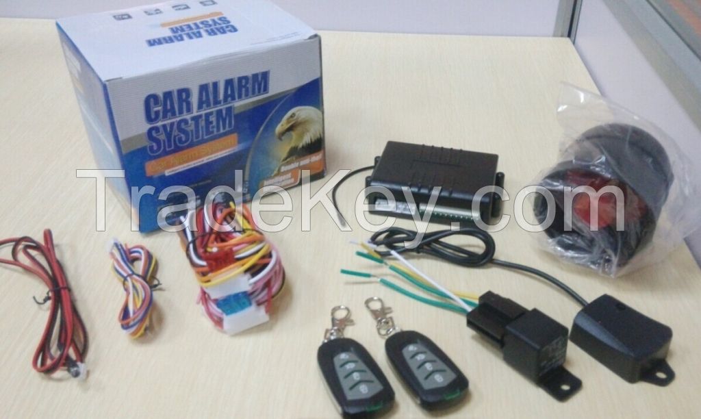 Hot sale car alarm system, auto accessories, remote control car alarm system