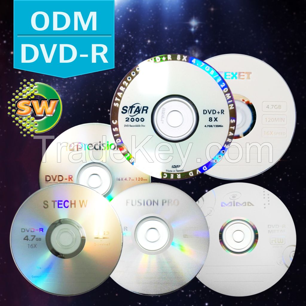DVD-R 4.7GB 16X/120min (100 Shrink Pack)