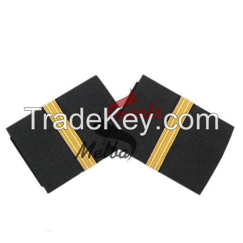 Pilot Epaulets 4 Stripe Bars