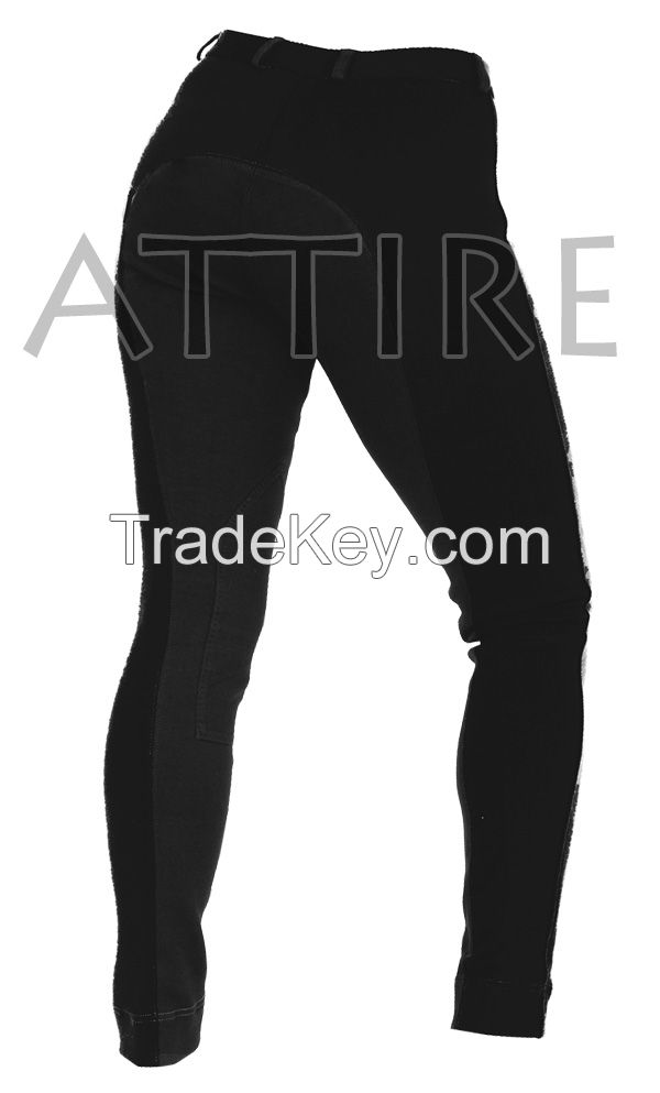 Ladies Knitted Jodhpurs Black