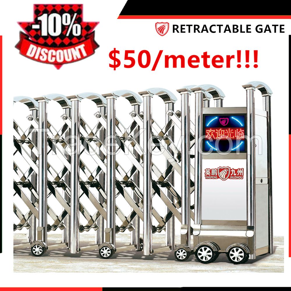 wholesale stainless steel Automatic Folding Gate