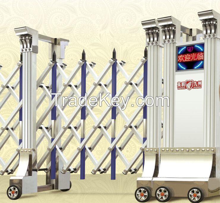 Wholesalers Aluminum alloy Electric Telescopic Gate in highest quality Classical Romeâ E 