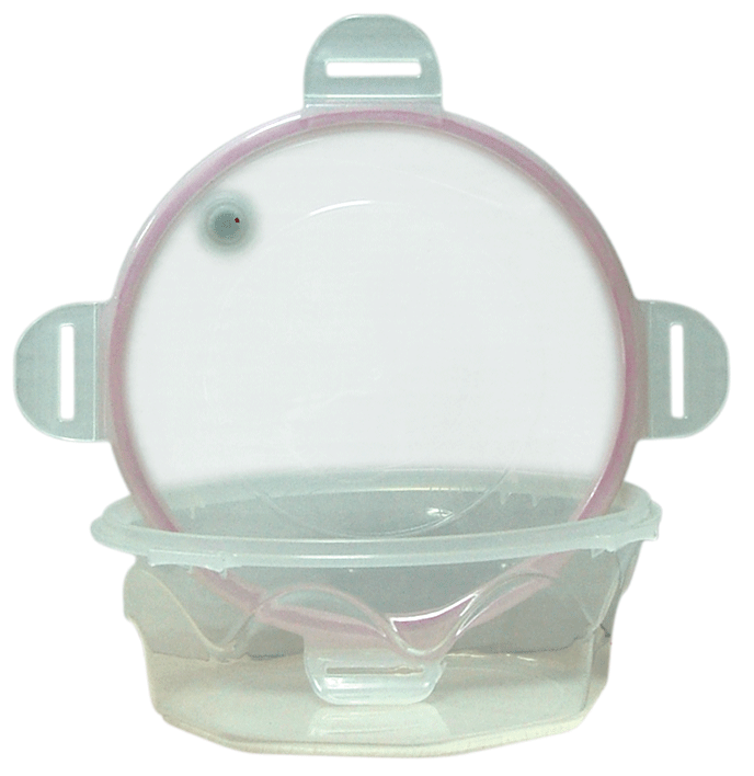 food container with valve