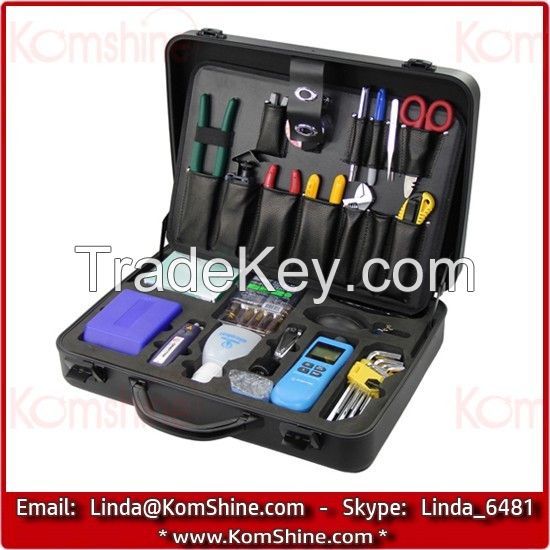Komshine KFS-35 Universal Fiber Optic Tool Kit Used for FTTH, Splicing, Cleaning, Termination
