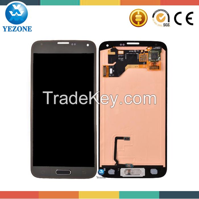 China Wholesale LCD Screen Assembly For Samsung Galaxy S5 LCD with Touch Screen(without frame)