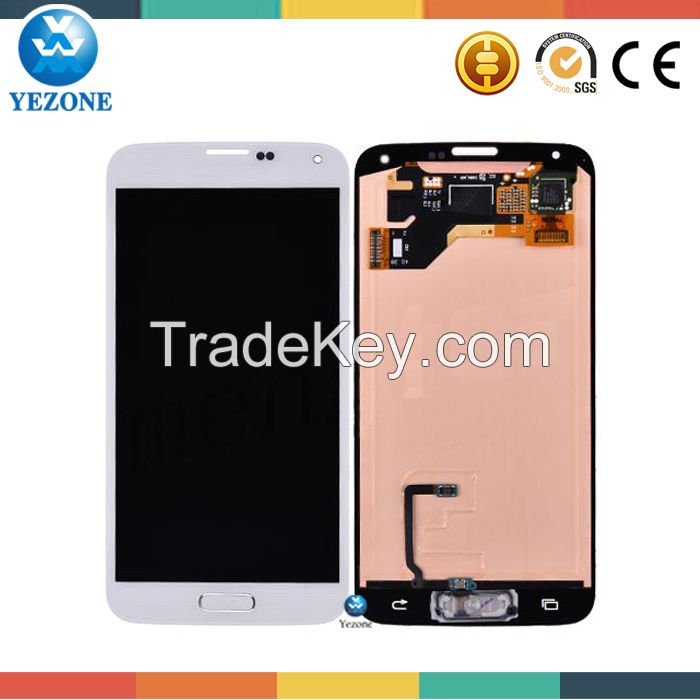 China Wholesale LCD Screen Assembly For Samsung Galaxy S5 LCD with Touch Screen(without frame)