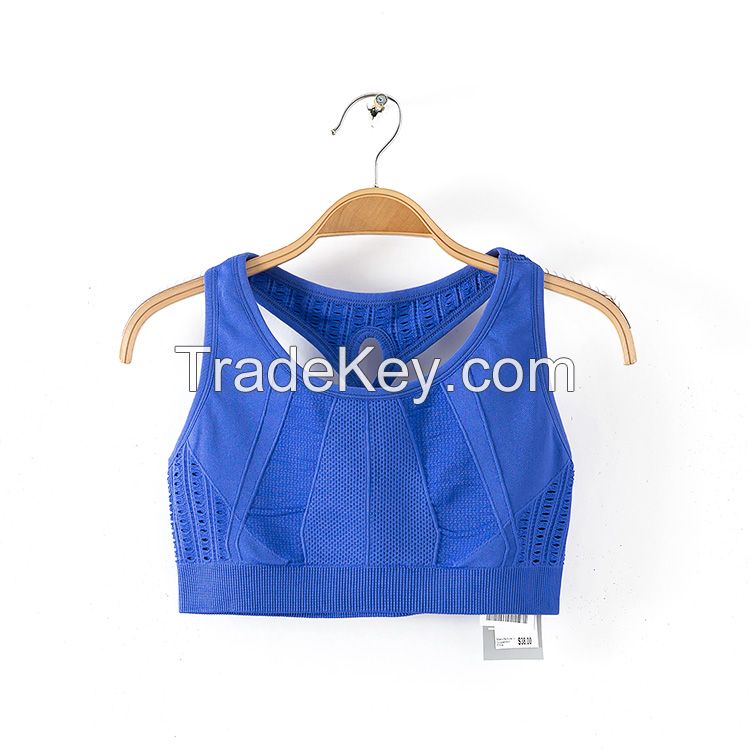 Cheap Wholesale Ladies Active Fitness Vest Tank Top Yoga Wear