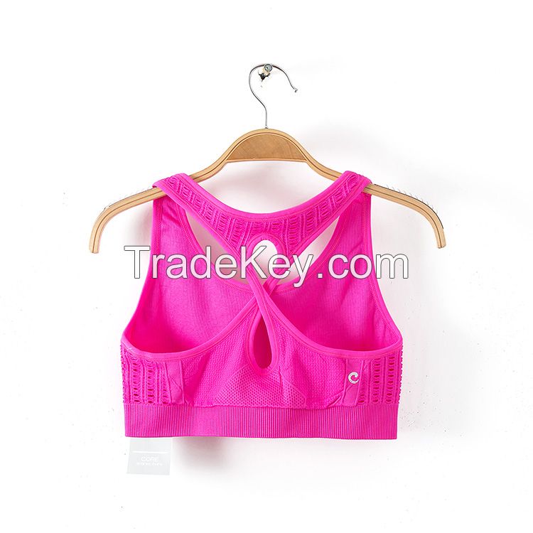 Cheap Wholesale Ladies Active Fitness Vest Tank Top Yoga Wear