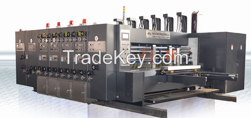 high speed printing slotting machine