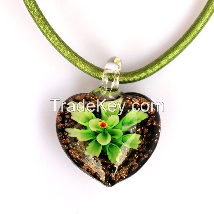 Fashion pendants Liuli Glass stone wholesale Factory