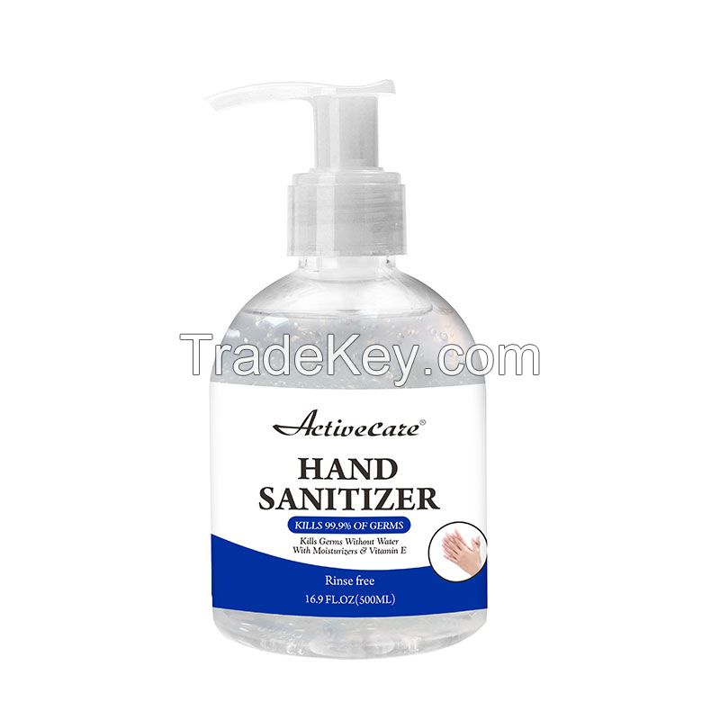 500ml Factory Price Antiseptic 99.9% efficient 75% alcohol Private Label Hand Sanitizer