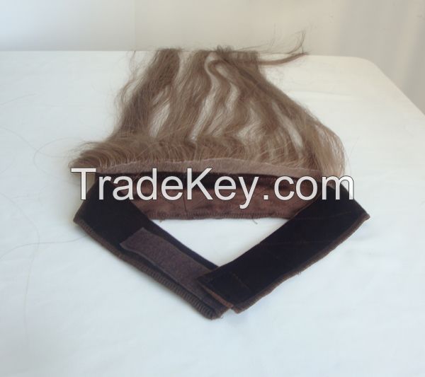 Jewish Wig Grips With Hair