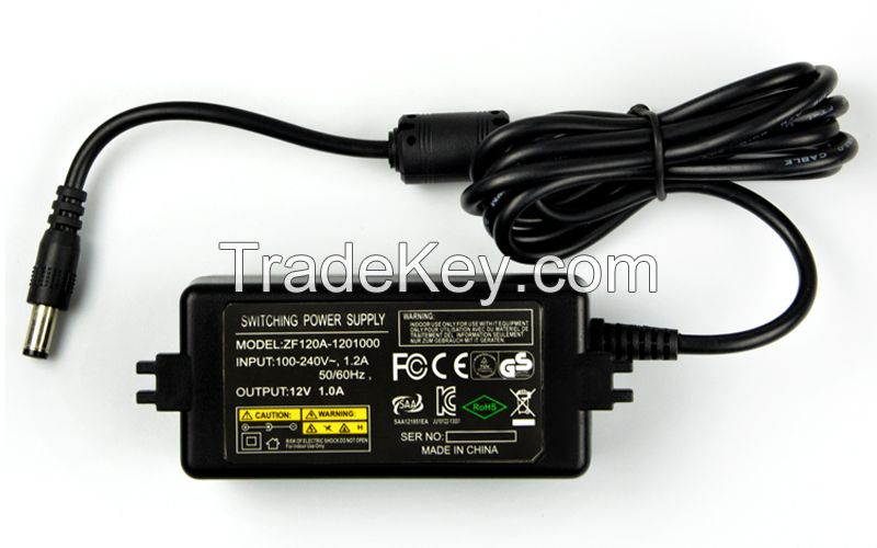 12V 1A Desktop Power Adapter