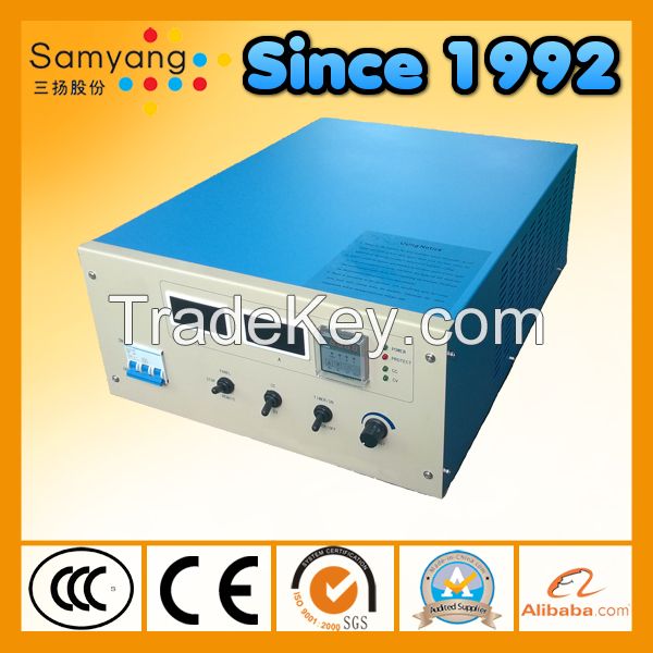 High frequency switching rectifier with IGBT and complete design easy moving for electroplating 