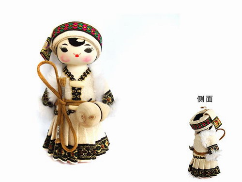 Minority National Doll( Tujia)