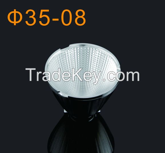 High efficiency COB reflector for downlight GM-3515 35mm 15 degree led lamp shade