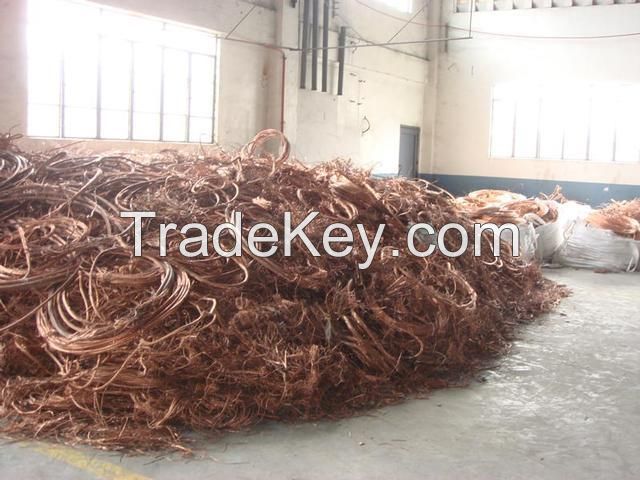 Millberry Copper Wire Scrap, 99.99% Purity