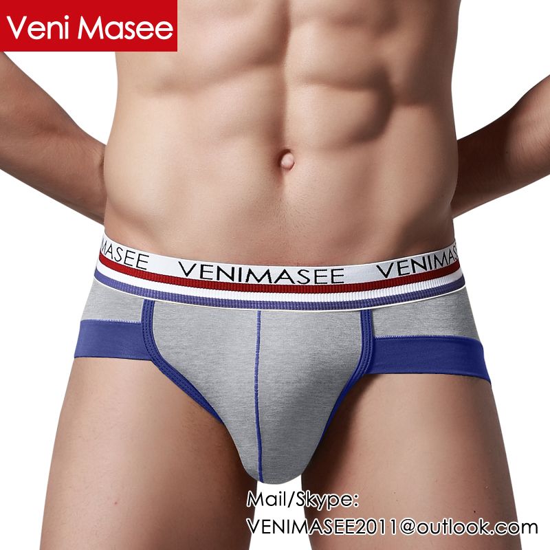 Wholesale Best Selling High Quality Veni Masee Fashion Sexy Modal Briefs Men Underwear OEM/ODM China Manufacturer