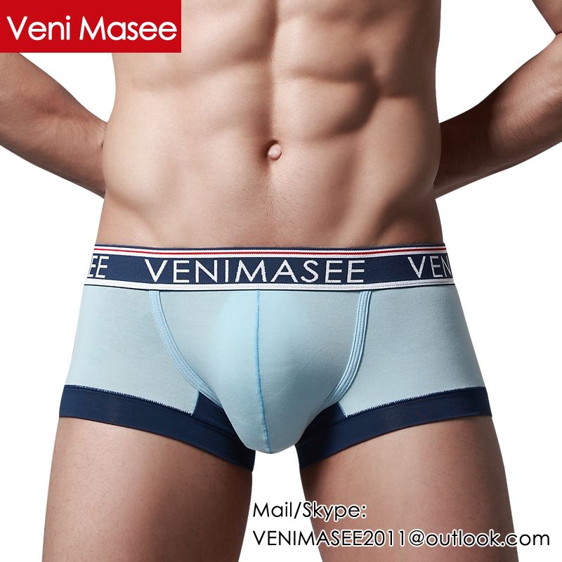 Wholesale Factory OEM/ODM Hot Selling High Quality Brand Men Underwear Veni Masee Fashion Sexy Modal Boxer Shorts